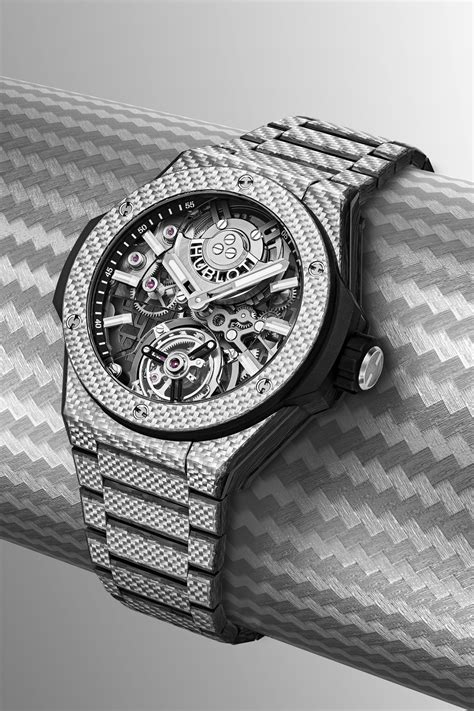 hublot skeleton tourbillon black|big bang tourbillon carbon.